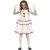 FIESTAS GUIRCA Clown Killer Kostüm für Mädchen
