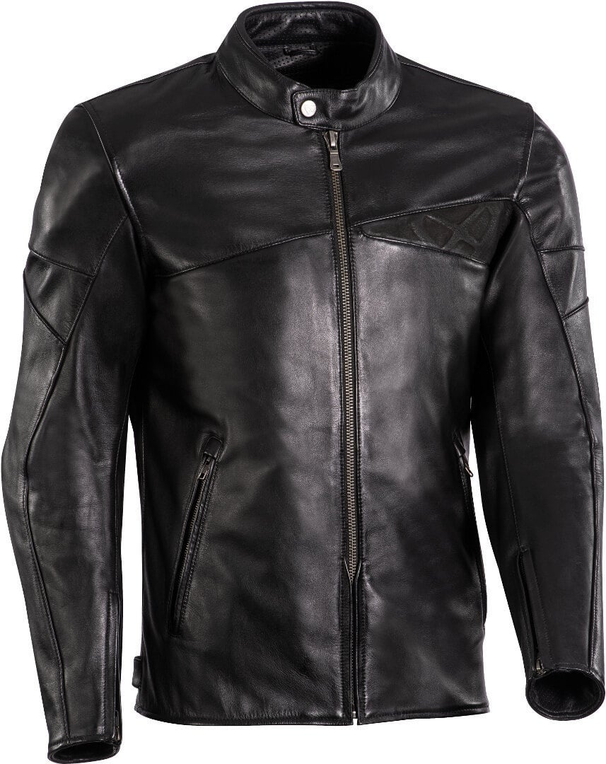 Ixon Cranky Motorfiets lederen jas, zwart, L