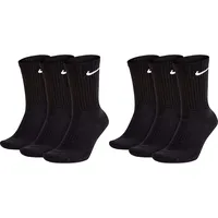 Nike Everyday Cushioned Crew-Trainingssocken Black/White 34-38