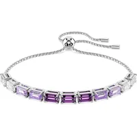 Swarovski Matrix Armband, Lila Silber 5707199 Größe ONE SIZE