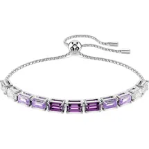 Swarovski Matrix Armband, Lila Silber 5707199 Größe ONE SIZE