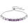 Swarovski Matrix Armband, Lila Silber 5707199 Größe ONE SIZE