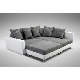 Küchen-Preisbombe Modernes Sofa Couch Ecksofa Eckcouch weiss Eckcouch Minsk R