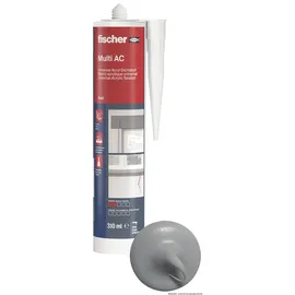Fischer Acryldichtstoff DA 310 ml grau