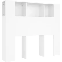 vidaXL 811916 Kopf-/Fußteil Weiß 120x18,5x104,5 cm