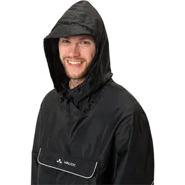 Vaude Valdipino Poncho Unisex Schwarz S