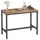 VASAGLE Bartisch 120 x 60 x 90 cm Braun/Schwarz