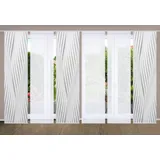 home in green RIWELO Paneelwagen 6 Stk. tlg. SET DIGITALDRUCK,BAMBUSOPTIK RECYCELT