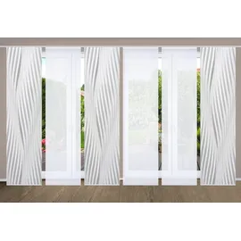 home in green RIWELO Paneelwagen 6 Stk. tlg. SET DIGITALDRUCK,BAMBUSOPTIK RECYCELT