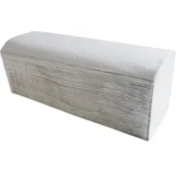 CWS Recycling Faltpapier, 1-lagig, naturweiß, Hochwertiges Handtuchpapier aus 100% Recycling-Papier, V-Falz, 1 Karton = 20 x 250 = 5000 Blatt