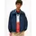 Tommy Hilfiger Windbreaker TOMMY JEANS "CHICAGO FLAG", Herren, Gr. XXL, schwarz night navy, Web, Obermaterial: 100% Polyester, unifarben, regular fit normal, Rundhals, eingesetzt elastischer Bund, Jacken Windbreaker, Regular fit mit Kapuze