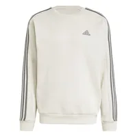 Adidas Herren Essentials Fleece 3-Stripes Sweatshirt, Alumina, L