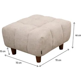 OEM Hocker 70 x 46 x 70 cm Beige