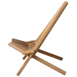 prestige home living outdoor 2er Set Holzliegestuhl mit Tisch aus Akazie klappbar