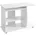 KADIMA DESIGN 3D-Ecken Stauraum 90x50x71 cm Spanplattenkonstruktion