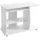 KADIMA DESIGN Laptoptisch Computertisch: 3D-Ecken, Stauraum, 90x50x71 cm, Spanplattenkonstruktion, Rollen.