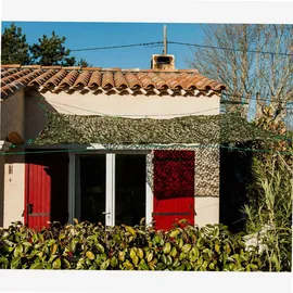WERKA PRO Ajour-Sonnensegel Camouflage 3 x 3 Meter (9m2)