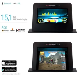 Hammer Finnlo Laufband Endurance TFT, schwarz