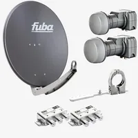 Fuba Sat Anlage 2 Teilnehmer - 2 Satelliten (z.B.