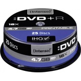 Intenso DVD+R 4.7GB 16x printable 25er