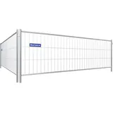 Schake Mobilzaun Standard Element ohne Haken und Ösen 3,5x1,2m