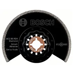 Bosch DIY Diamant Segmentsägeblatt Mörtel und Fliesenkleber für Multifunktionswerkzeuge Starlock (ACZ 85 RD4) - 2609256972