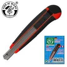 Corvus A600657 - Kids at work: Cuttermesser 9mm mit 6 Klingen