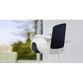 EZVIZ HB8 2K-Kamera mit Solarpanel Weiß