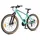Bikestar Mountainbike 26 Zoll RH 16 cm Unisex mint/türkis