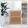 Relaxdays Nachttisch Beistellschrank 42 x 30 x 56 cm Braun