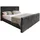 kaiser möbel Boxbett, Graphit, Holz, H2, Rechteckig, 160x200 cm Schlafzimmer, Betten, Boxspringbetten