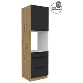 Küchen-Preisbombe Hochschrank ARIA 60 x 0 x 0 cm Schwarz