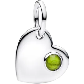 Pandora August Herz Grün 794295C08