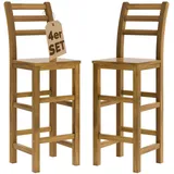CASARIA Barhocker Holz Braun