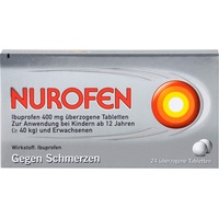 NUROFEN Ibuprofen 400 mg überzogene Tabletten 24 St.