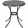 Beliani Gartentisch Ø 68 x 70 cm Braun
