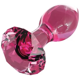 Icicles Analplug „No. 79“ Glas, pink