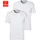 s.Oliver T-Shirt S.OLIVER, Herren, Gr. XL, weiß, Jersey, Obermaterial: 95% Baumwolle, 5% Elasthan, unifarben, Basic, bequem normal, Rundhals, abgesteppte Kante, Shirts T-Shirt, klassisches Unterziehshirt