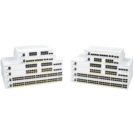 Cisco Business 350 Rackmount 5G Managed Stack Switch, 12x RJ-45, 2x RJ-45/SFP+, 2x SFP+, 375W PoE+/UPoE (CBS350-12NP-4X)