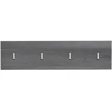 VCM LineGD Garderobe Paneel 80 x 2 x 0 cm silber