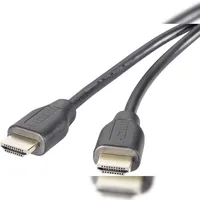 SpeaKa Professional HDMI Anschlusskabel HDMI-A Stecker 2,00 m Schwarz