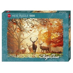 HEYE Puzzle »298050 - Hirsche - Magic Forests, 1000 Teile, 70.0 x 50.0 cm«, Puzzleteile
