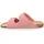 ROHDE ALBA Pantolette Sommerschuh, Hausschuh, Zweischnaller, Strandschuh mit Softfußbett rosa 39 EU