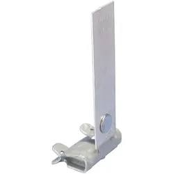 Erico 4H24ST3, Kabelrinnenabdeckung, Metallisch, Stahl, Einrastbar