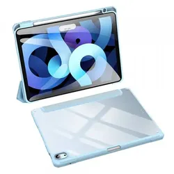 Eco-Leather Tablet-Ledertasche für iPad Pro 11" 2024 mit Smart-Sleep Funktion Stifthalter Blau