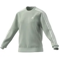 Adidas Essentials 3 Stripes Sweatshirt Grün L