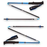 Black Diamond Distance Carbon Z Wanderstöcke (Größe 110CM, blau)