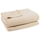 Zoeppritz Soft-Fleece Decke 160 x 200 cm cream