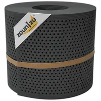 zaunzu® zaun|zu® Rille Gelocht 20 Prozent PP Streifen Anthrazit 26m