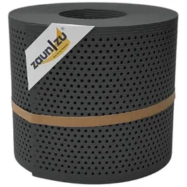 zaunzu® Sichtschutzstreifen 26 m x 19 cm x 0,1 cm Anthrazit Polypropylen
